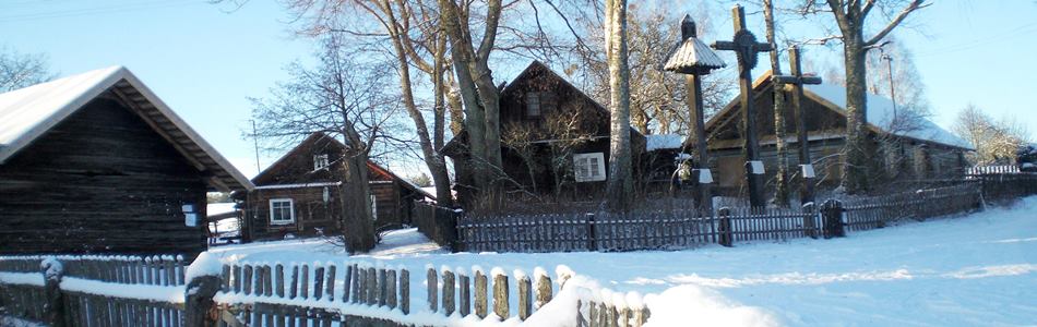 Достопримечательности вокруг Друскининкай зимой - "Dzukijos uoga"