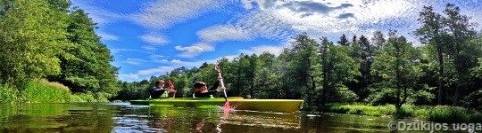 Atrakcje w Dzukijskim Parku Narodowym - spływy kajakowe
